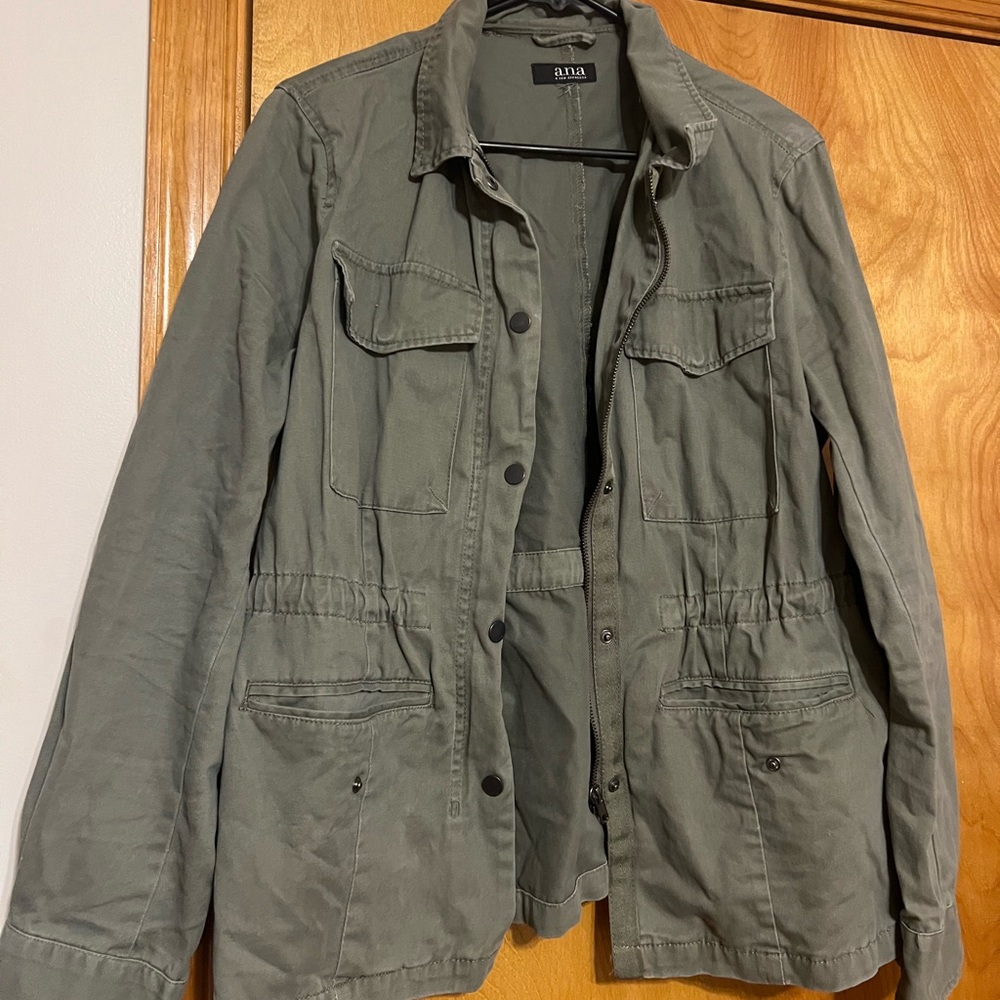 ANA Olive Green Utility Jacket